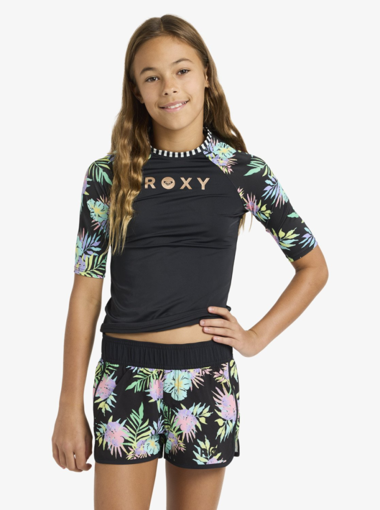 Roxy Good Waves Only, Anthracite Aquarella Active Rg