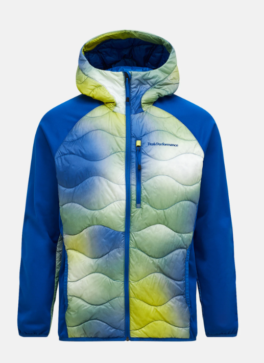 Peak Performance Helium AOP Down Hybrid Hood Herren , AOP, L