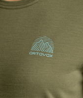Ortovox 120 COOL TEC MTN STRIPE TS W, green sage, L
