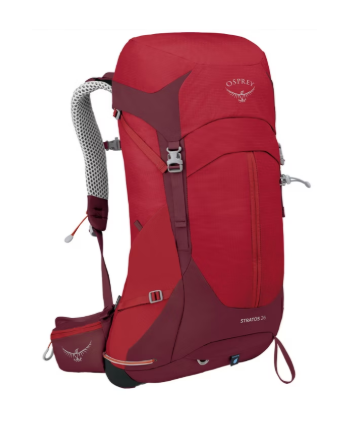Osprey Stratos 26, PoinsettiaRed, TU