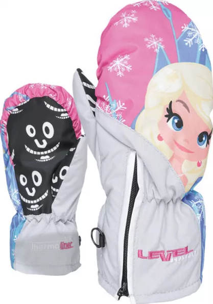 Level Lucky Mitt, grey, 4