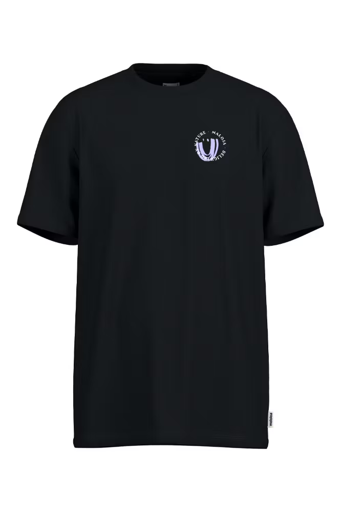 Maloja NalboM. Organic Cotton Tee, deep black