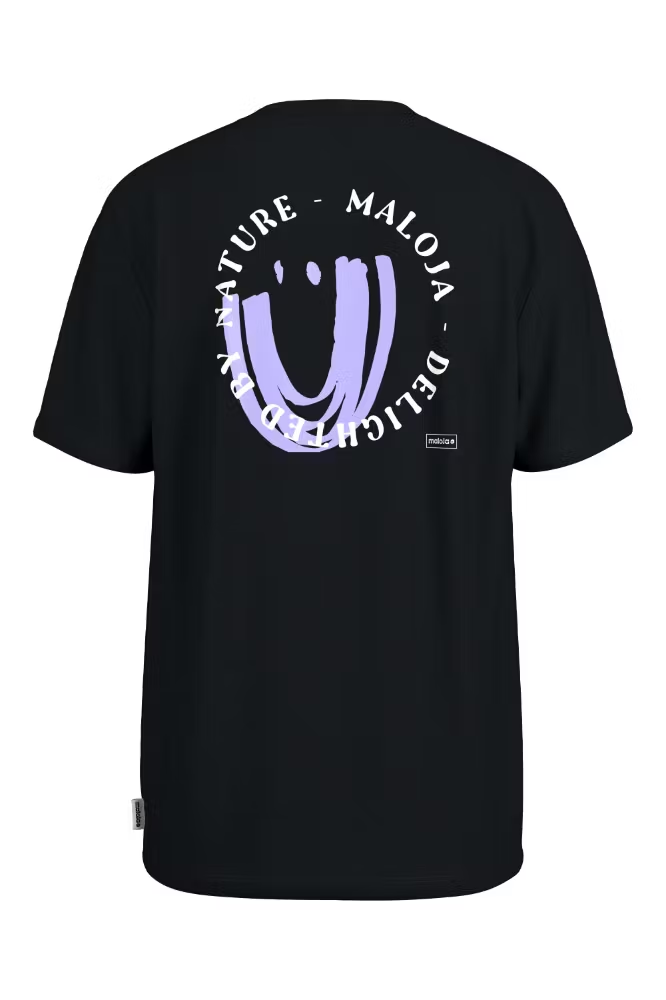 Maloja NalboM. Organic Cotton Tee, deep black