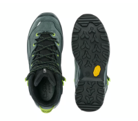 Lowa WANDAX GTX MID JR, dunkelpetrol/limone, 31