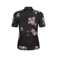 Maloja SundaM. 1/2 Cycle Jersey, deep black joy, Grösse S