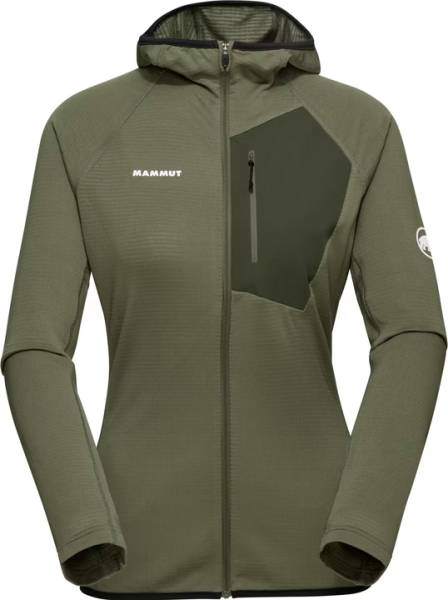 Mammut Aenergy Light ML Hooded Jacket Women, marsh-dark marsh, L