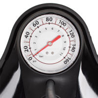 Blackburn Core 3 Floor Pump, silver, ONE SIZE