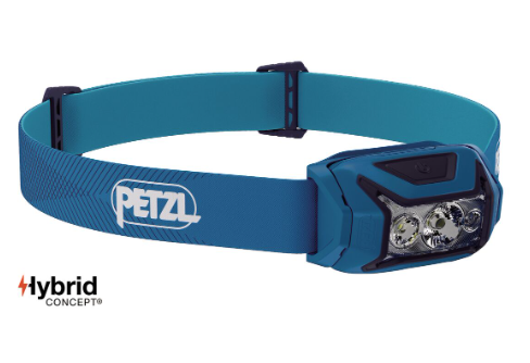 Petzl Stirnlampe Actik Blue 450 Lumens