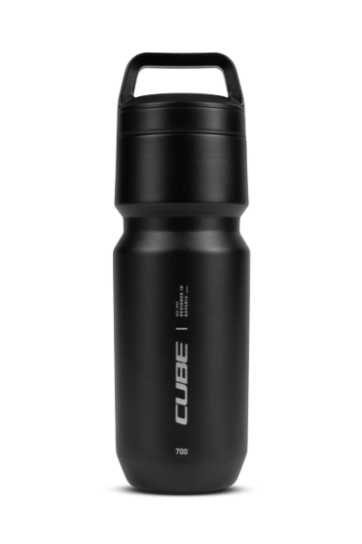 Cube Edelstahlflasche Arc 700 black