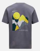 Peak Performance Explore Graphic Tee Herren , QUIET GREY, M