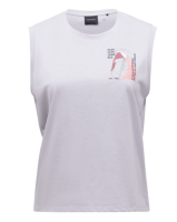 Peak Performance Explore Graphic Sleeveless Damen , Misty Lavender, S