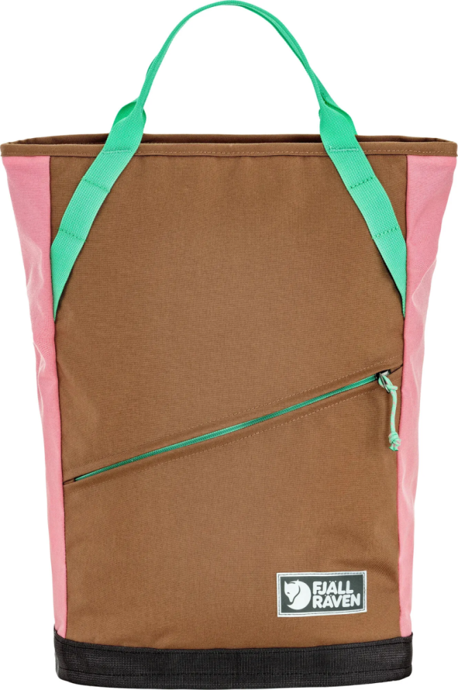 Fjällräven Vardag Totepack 22, Poppy Pink-Khaki Dust, One Size