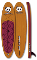 PandaSup iPanda 10'4"  Yoga / Family Set, Purple, 10.4"x33"x6''