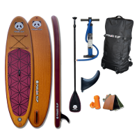 PandaSup iPanda 10'4"  Yoga / Family Set, Purple, 10.4"x33"x6''