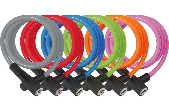 ABUS Abus Spiralkabelschloss 3506K/120 ohne Halter assortiert