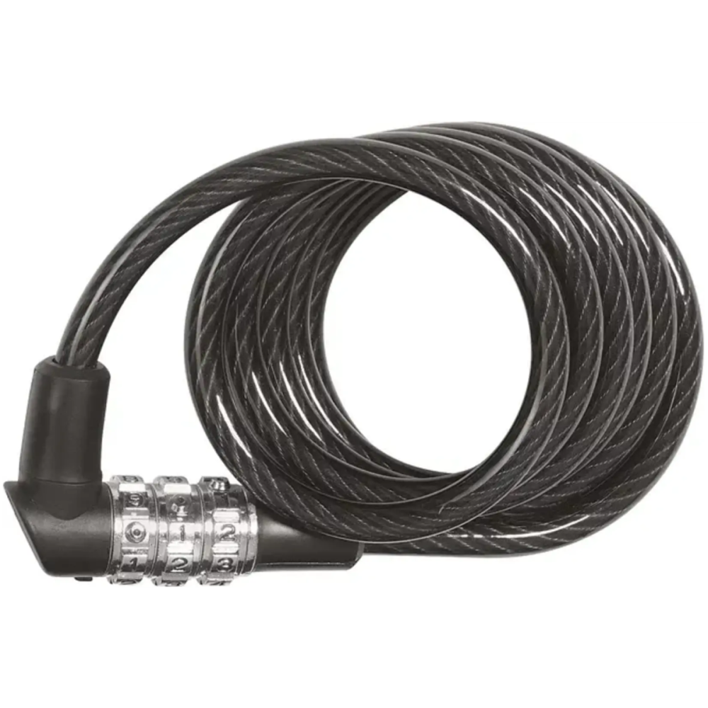 ABUS Abus Spiralkabelschloss 3506C/120 Code ohne Halter schwarz