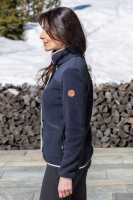 rukka Anisa Damen Sherpa Jacke, dark navy, 36