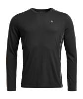 Ortovox 185 ROCK'N'WOOL LONG SLEEVE M, black raven, L