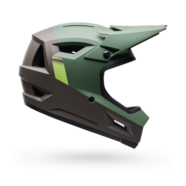 Bell Sanction II DLX MIPS Helmet, blip vintage olive