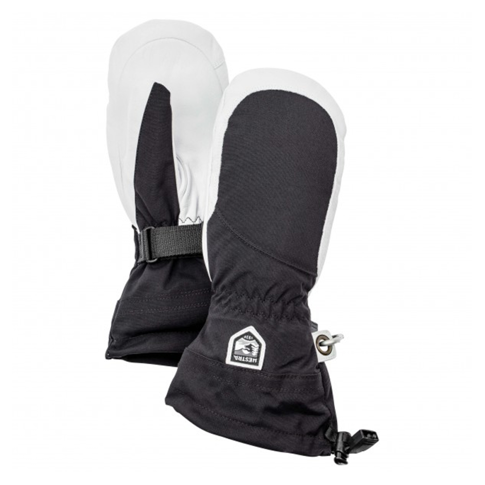 Hestra Army Leather Heli Ski Mitt, black, 6