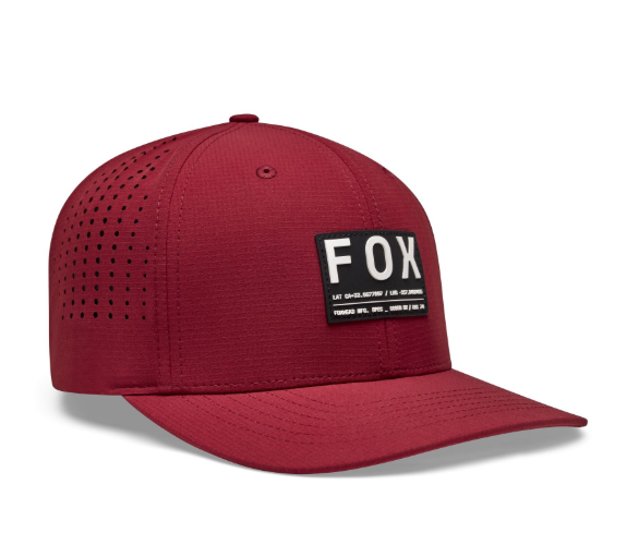 Fox Non Stop Tech Flexfit Cap, rust, S/M