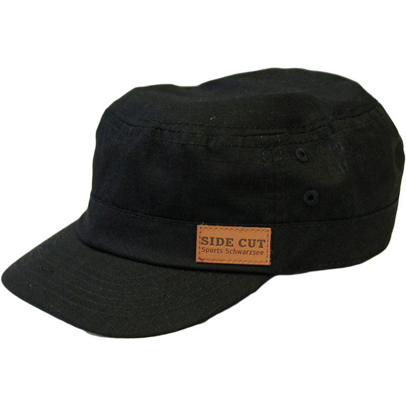 Side Cut Schwarzsee / Side Cut Cap, Schwarz, one size