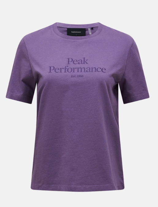 Peak Performance W Original Tee-MONTANA GRAPE, M