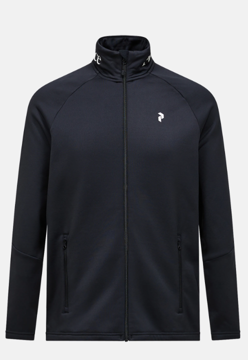 Peak Performance M Rider Essentials Zip Ja-BLACK-BLACK, BLACK/BLACK, M