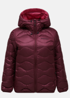 Peak Performance W Helium Down Hood Jacket, PORTO/MOUNTAIN BLUSH, S