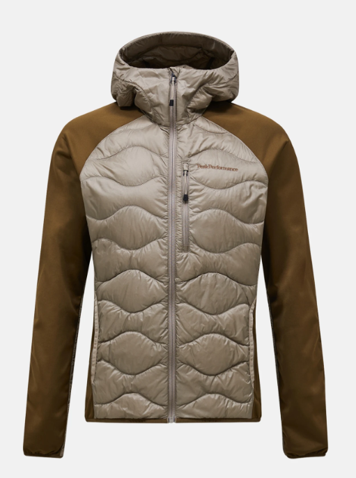 Peak Performance M Helium Down Hybrid Hood, AVID BEIGE/Meadow Moss, M