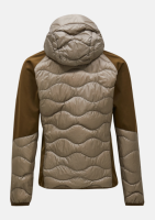 Peak Performance M Helium Down Hybrid Hood, AVID BEIGE/Meadow Moss, M