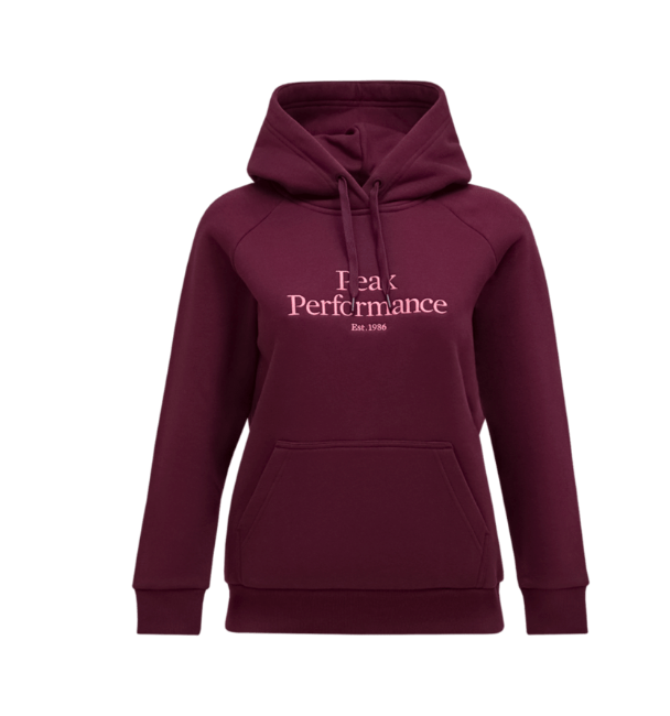 Peak Performance W Original Hood-PORTO-MOUNTAIN BLUSH, PORTO/MOUNTAIN BLUSH, S