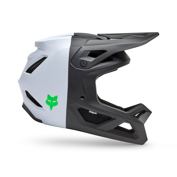 Fox Racing Yth Rampage Helmet, black/white