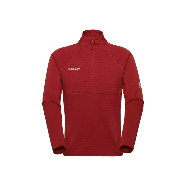 Mammut Taiss ML Half Zip Pull Men, dark red