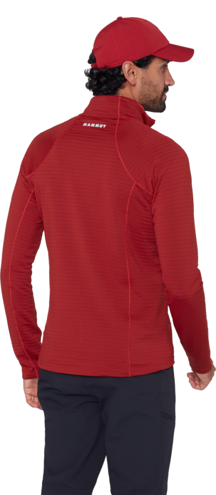 Mammut Taiss ML Half Zip Pull Men, dark red, XL