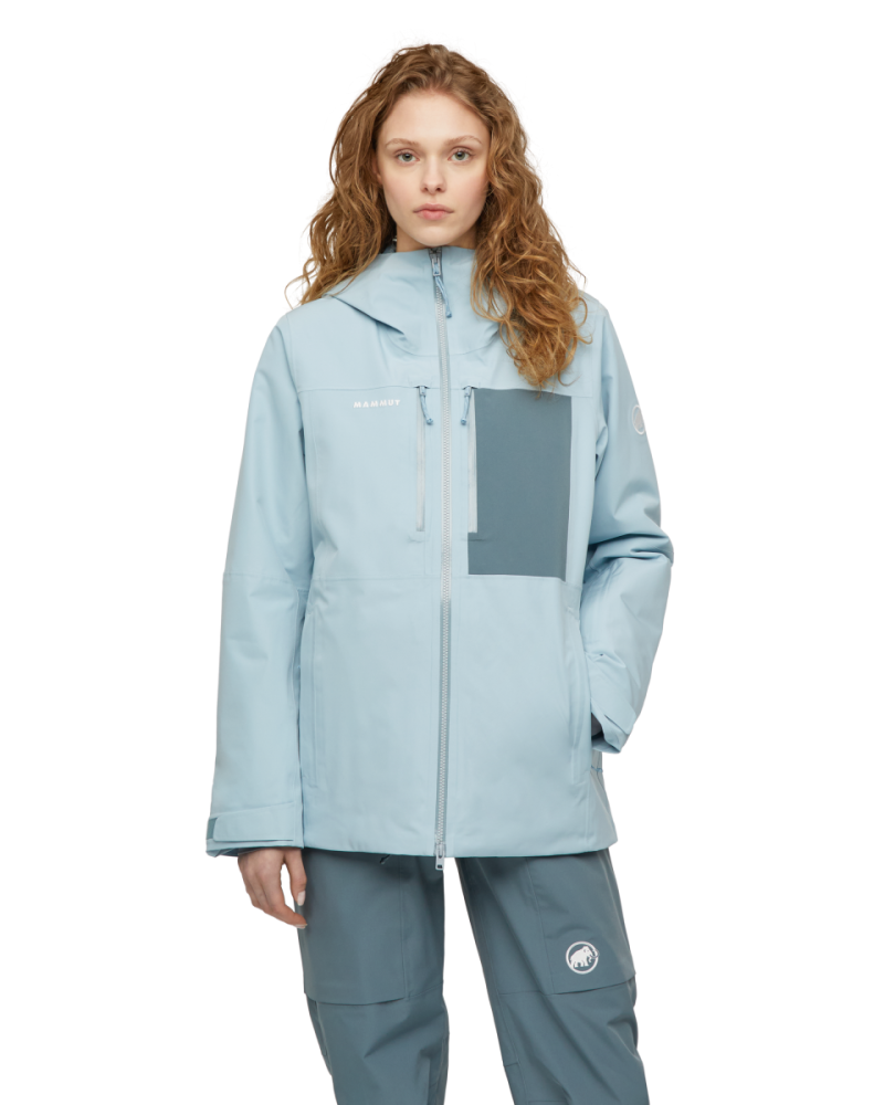 Mammut Stoney HS Thermo Hooded Jacket Women, nebla-strata, L