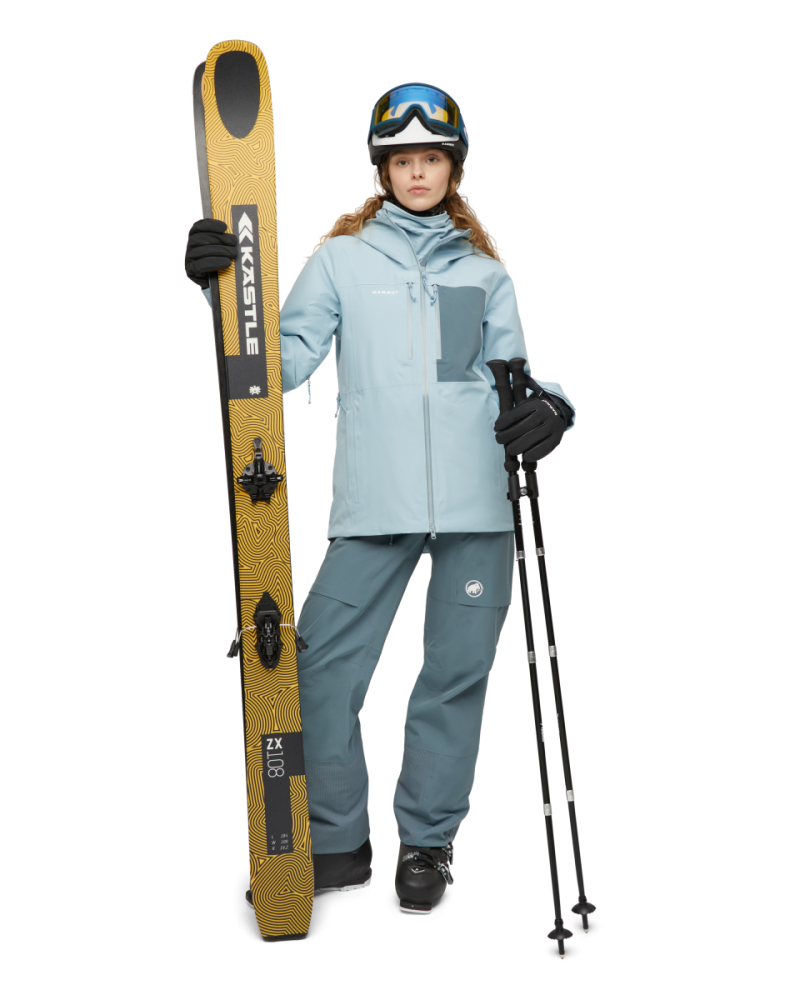 Mammut Stoney HS Thermo Hooded Jacket Women, nebla-strata, L