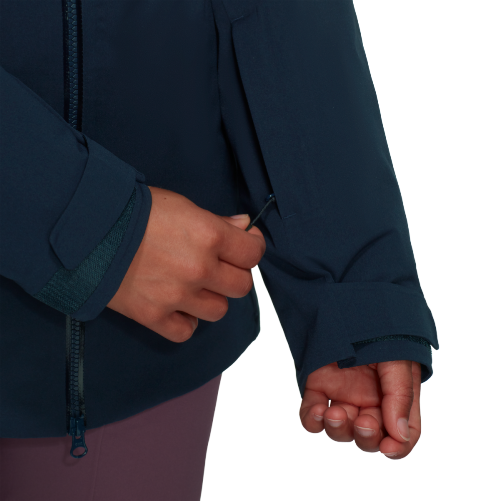 Mammut Stoney HS Thermo Hooded Jacket Women, marine, L
