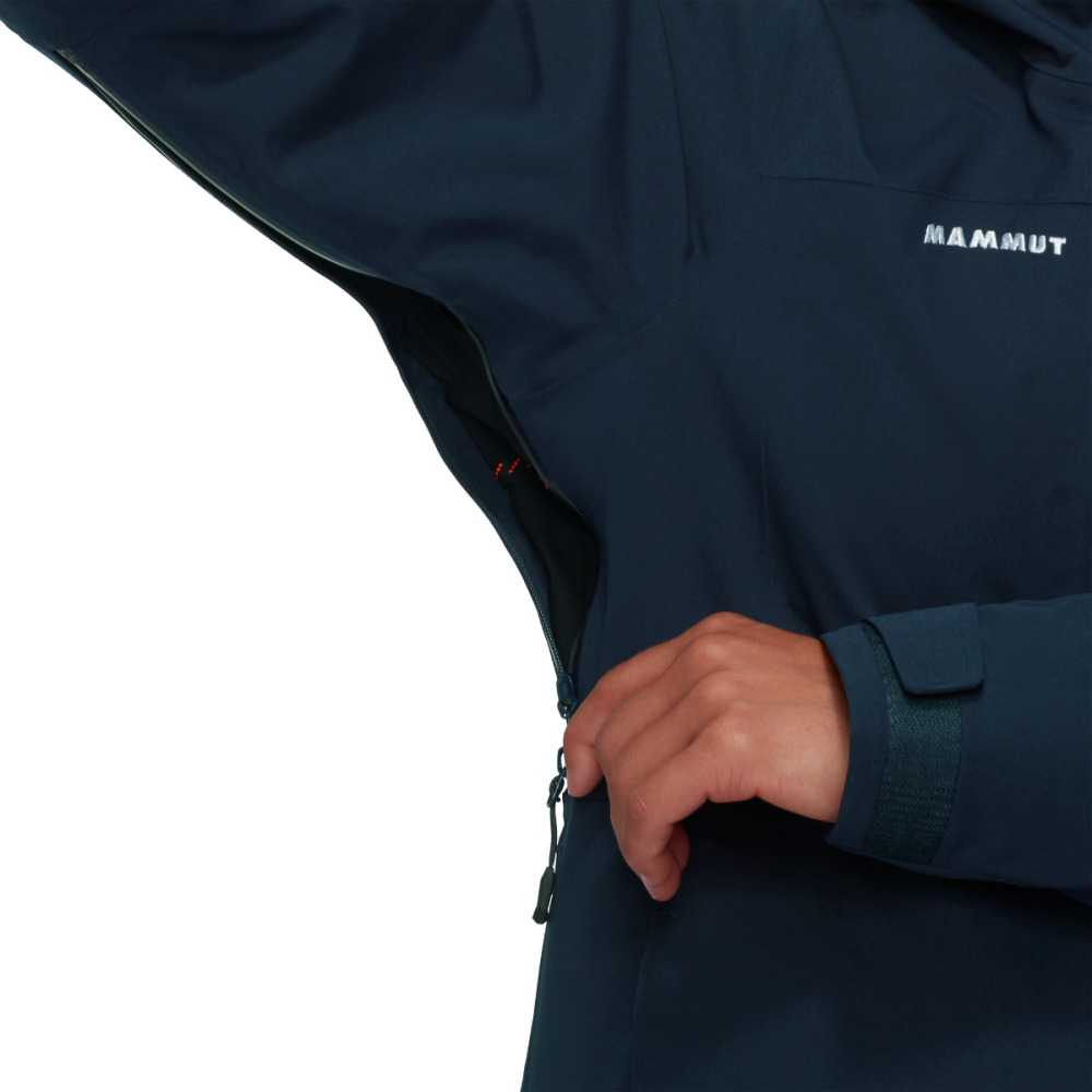 Mammut Stoney HS Thermo Hooded Jacket Women, marine, L