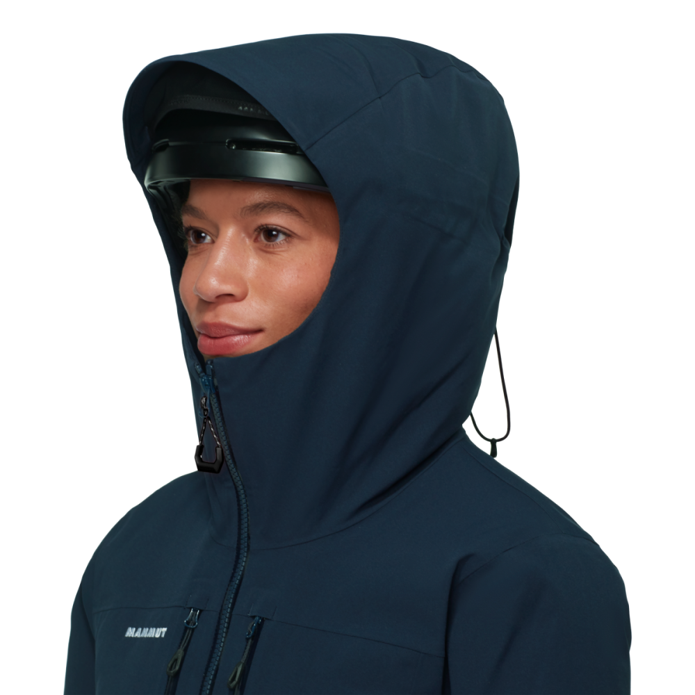Mammut Stoney HS Thermo Hooded Jacket Women, marine, L