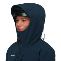 Mammut Stoney HS Thermo Hooded Jacket Women, marine, L