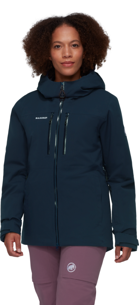 Mammut Stoney HS Thermo Hooded Jacket Women, marine, L