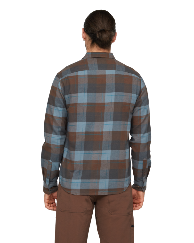 Mammut Trovat Longsleeve Shirt Men, gabbro-strata, XL