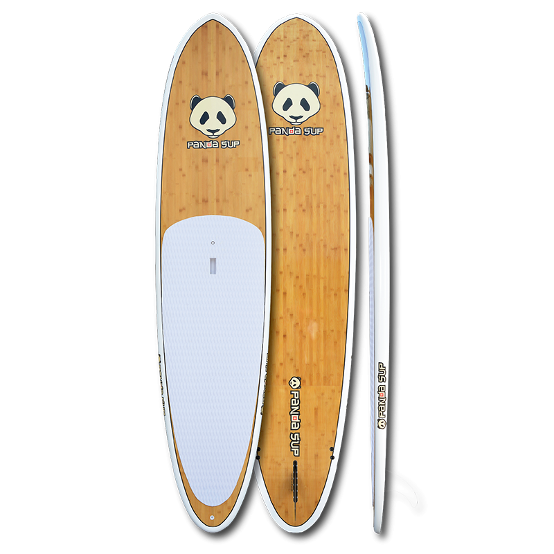PandaSup bPanda Guadua 11'3'', Weiss / Bamboo, 11.3"x30"x4.5''