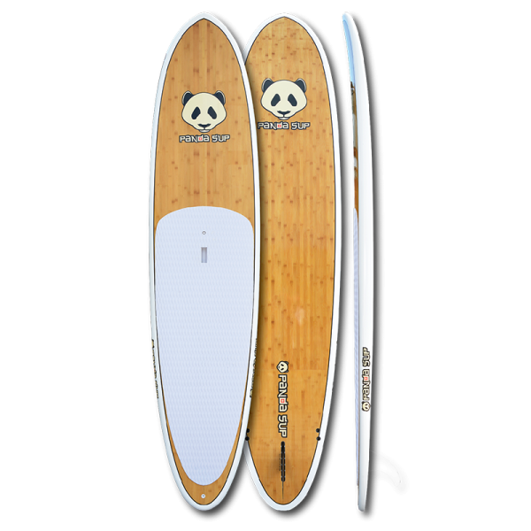 PandaSup bPanda Guadua 11'3'', Weiss / Bamboo, 11.3"x30"x4.5''