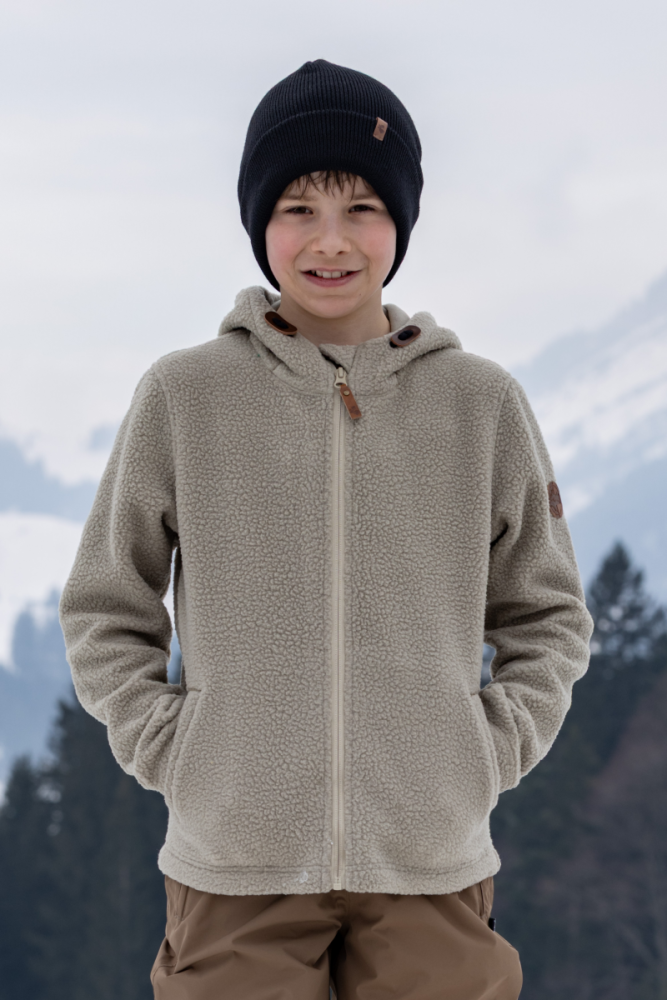 Rukka Sammy Kinder Sherpa Fleece, 0675, darkest spruce, 128