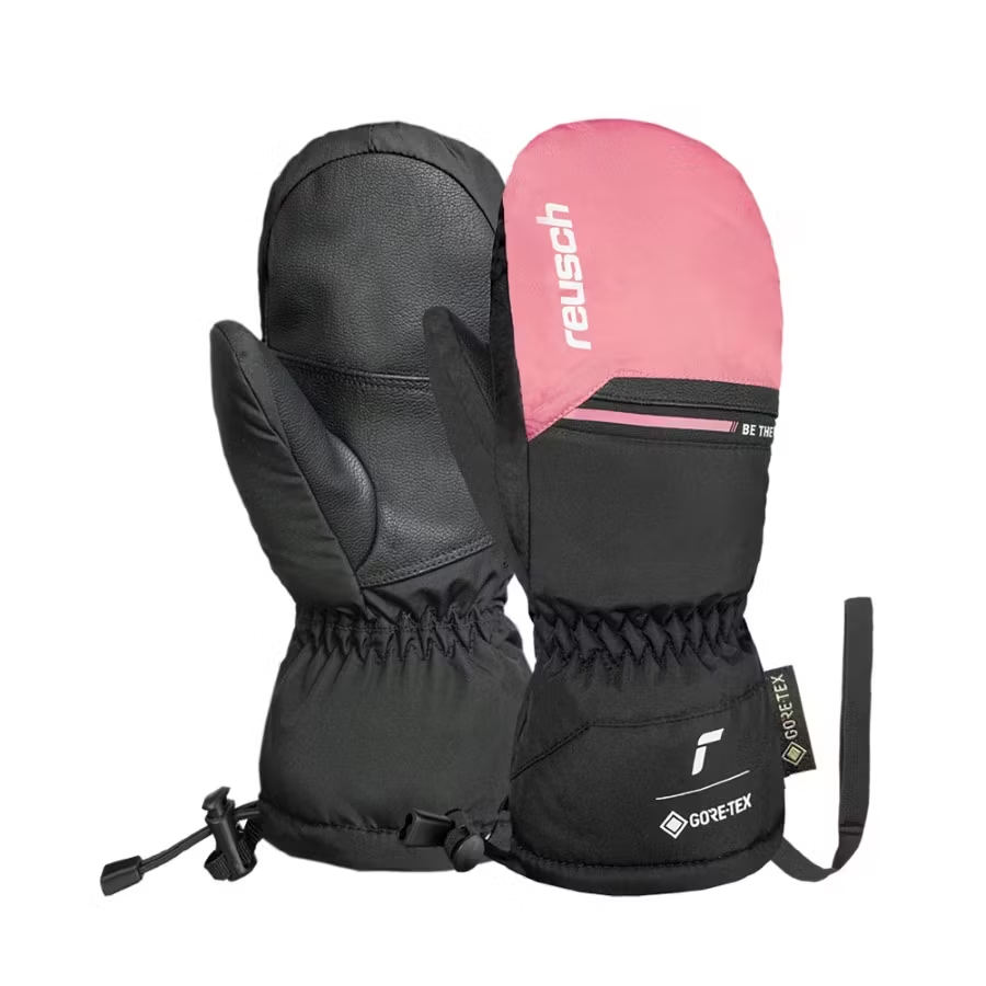 Reusch Sprint GORE-TEX® Junior Mitten, black/wild rose, 5.5