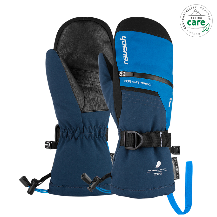 Reusch Lando R-Tex JR Mitten, d.blue/bril.blue, 3.5