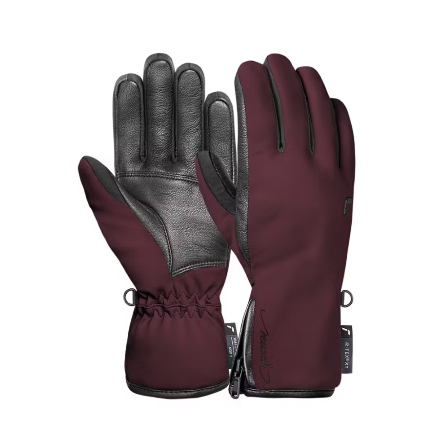 Reusch Tiffany R-TEX® XT, windsor wine_black, 7.5