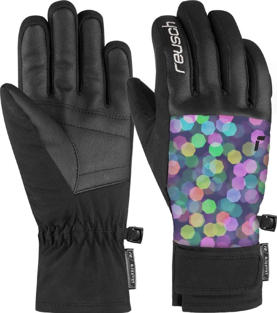 Reusch Giorgia R-Tex XT JR, black/multicolour, 4